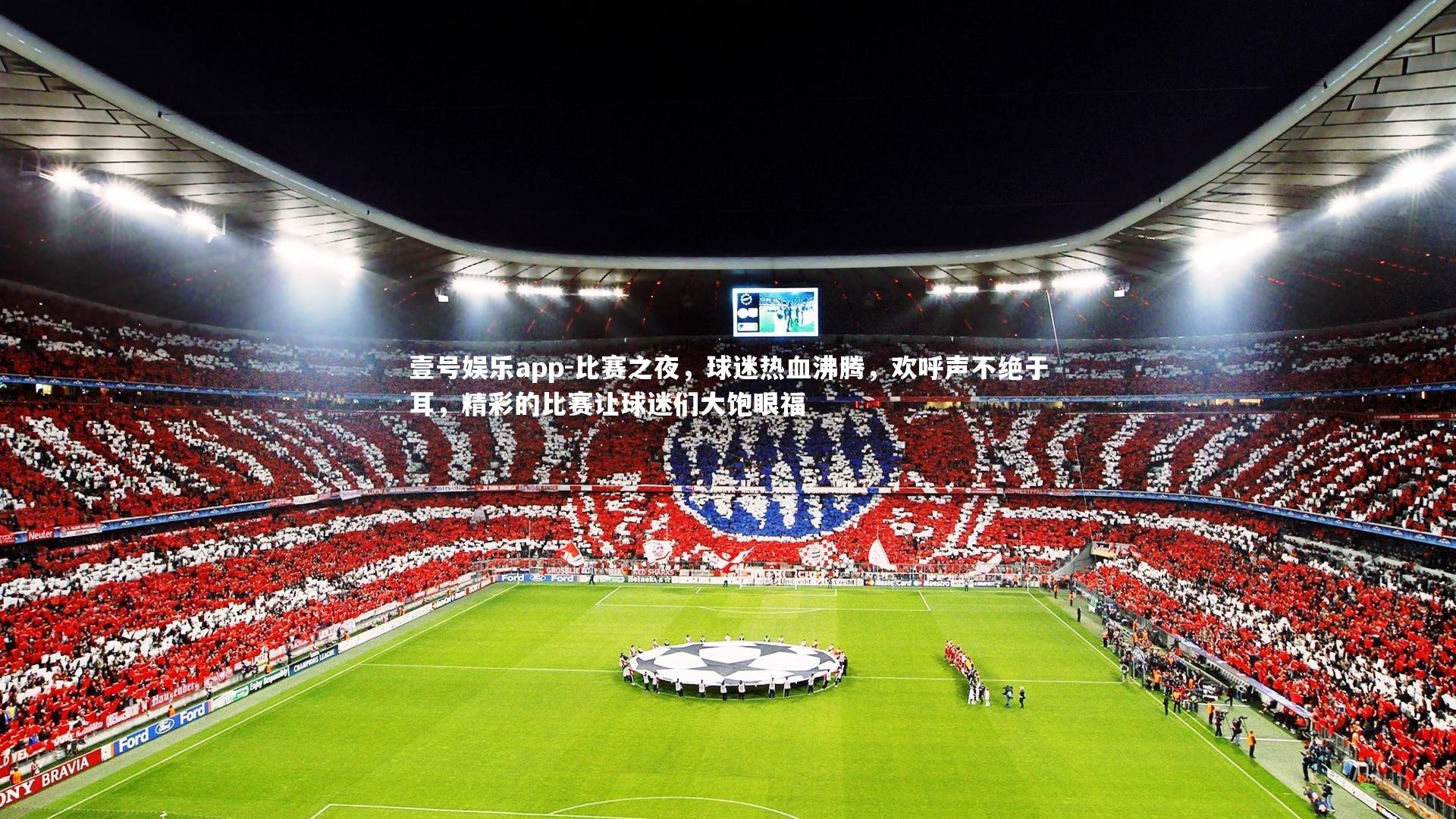 比赛之夜，球迷热血沸腾，欢呼声不绝于耳，精彩的比赛让球迷们大饱眼福